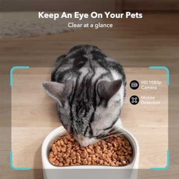 Smart PETLIBRO Automatic Cat Feeder with Camera and Alerts