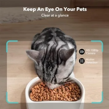 Smart PETLIBRO Automatic Cat Feeder with Camera and Alerts