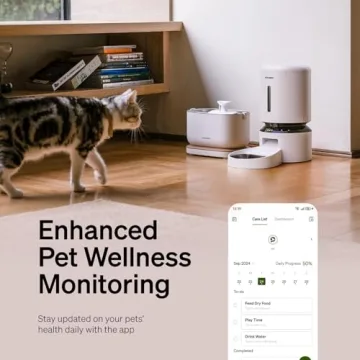 Smart PETLIBRO Automatic Cat Feeder with Camera and Alerts