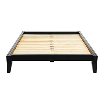 Main + Mesa Yume Solid Wood Platform Bed with Joinery