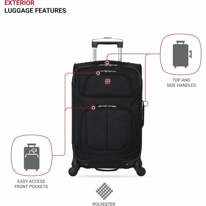 SwissGear Sion Expandable Carry-On Luggage 21-In