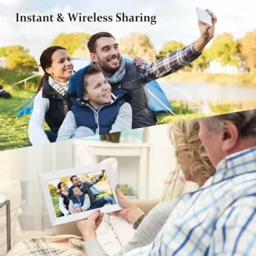 AEEZO Digital Picture Frame 10.1" WiFi Photo Frame