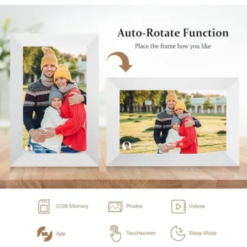 AEEZO Digital Picture Frame 10.1" WiFi Photo Frame