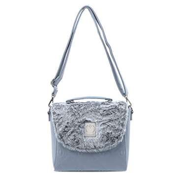 Loungefly Star Wars Hoth Faux Fur Crossbody Purse