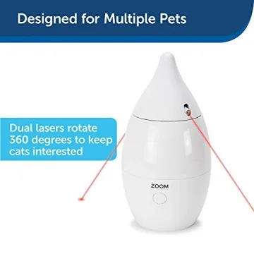 Interactive Laser Toy for Cats - PetSafe Zoom Rotating