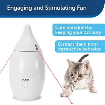 Interactive Laser Toy for Cats - PetSafe Zoom Rotating