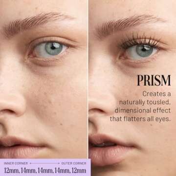 Lilac St Prism Glamorous Faux Eyelash Clusters - 14mm