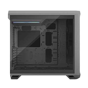 Fractal Design Torrent Gray E-ATX Tempered Glass Window High-Airflow Mid Tower Computer Case