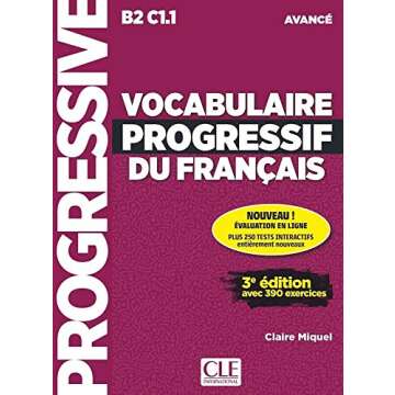 Vocabulaire progressif du français - Niveau avancé - Livre + CD - 2ème éd - avec 390 exercices (...