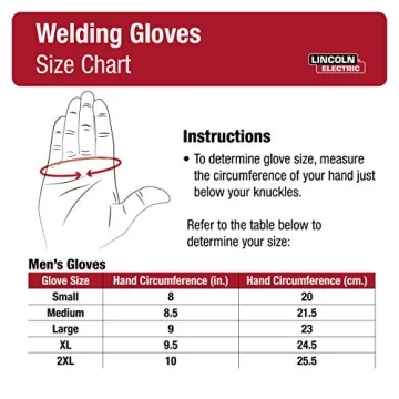 Lincoln Electric Grain Leather TIG Welding Gloves Enhance Precision