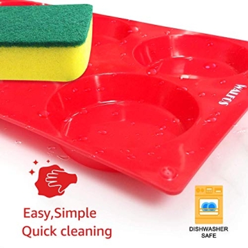 WALFOS Silicone Non-Stick Baking Pan for Versatile Cooking