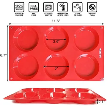 WALFOS Silicone Non-Stick Baking Pan for Versatile Cooking