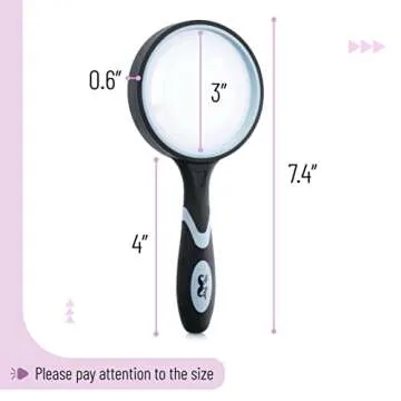 Mr. Pen 2 Pack Magnifying Glass Ideal for All Ages