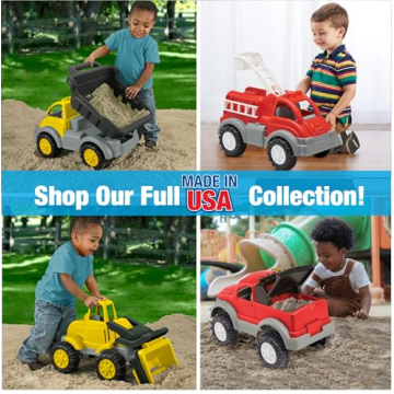 American Plastic Toys Gigantic Loader Truck for Kids