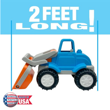 American Plastic Toys Gigantic Loader Truck for Kids