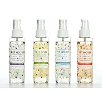 One Fur All Pet House Freshening Room Spray - Sunwashed Cotton - Concentrated Air Freshener - Non-Toxic & Pet-Friendly Air Freshener - Pet Odor Eliminator Room Spray