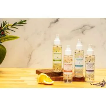 One Fur All Pet House Freshening Room Spray - Sunwashed Cotton - Concentrated Air Freshener - Non-Toxic & Pet-Friendly Air Freshener - Pet Odor Eliminator Room Spray