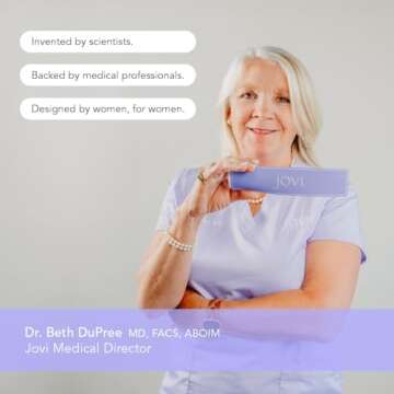 Jovi Band Wellness Patch for Women - Natural Relief for Menstrual Discomfort, Wearable and Reusable Discreet Comfort Patches with Easy Application (1 Pack + 5 Adhesives)