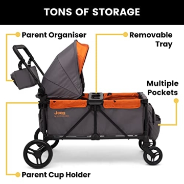 Jeep Sport All-Terrain Stroller Wagon for Family Adventures