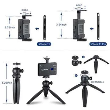 FULAIM Wireless Lavalier Microphone System for iPhone 11 XR Max 8 Plus 7 6 SE Android Smartphone, DSLR Camera-Professional Lapel Microphone System for Interview YouTube Vlogging Video Recording(MX11)