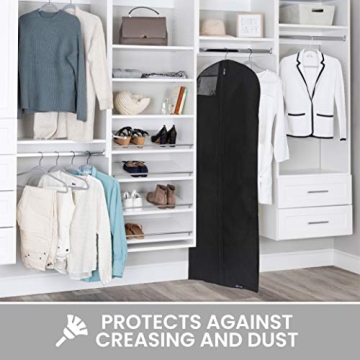 Stylish Wedding Dress Garment Bag 24"x72" 10" Gusset