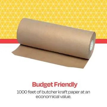 School Smart Butcher Kraft Paper Roll, 40 lb, 24 x 1000 ft