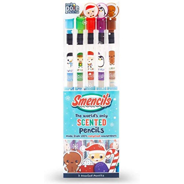 Eco-Friendly Scented Holiday Smencils for Kids Gifts