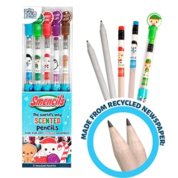 Eco-Friendly Scented Holiday Smencils for Kids Gifts