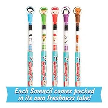 Eco-Friendly Scented Holiday Smencils for Kids Gifts