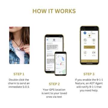 Invisawear Smart Jewelry - Safe & Stylish Necklace