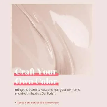 Beetles Gel Nail Polish - Stone Beige 15ml for Home Gifts