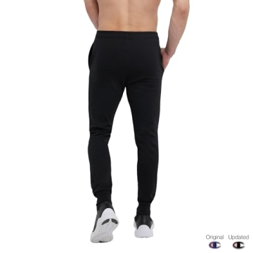 Champion Men's Everyday Cotton Jogger Pants - Black