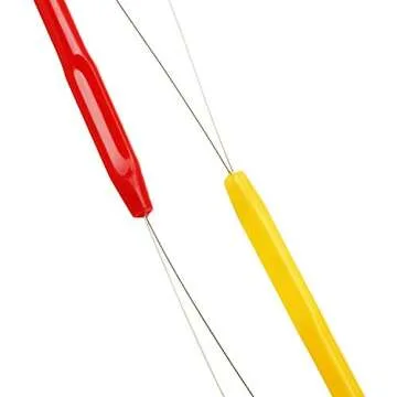 Wooden Hair Extension Loop Needle Tool Set for Effortless Hair Styling