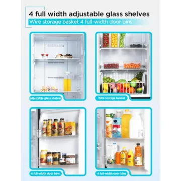 BLACK+DECKER 17 Cu. Ft. Convertible Freezer Refrigerator