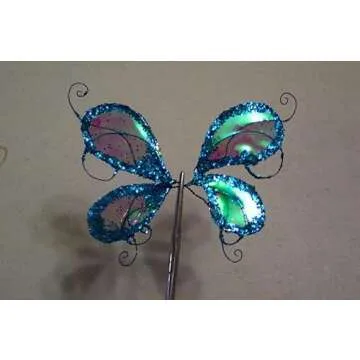 M00409 MOREZMORE Angelina Fantasy Film 6 Color Sampler Pack Fusible Heat Bondable Film for Making Wings