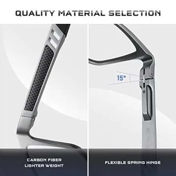 Reglaaly Blue-Light-Blocking Glasses for Eye Protection