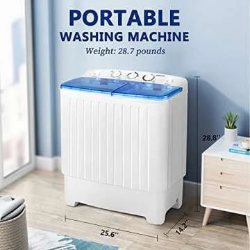 Efficient BANGSON Portable Washing Machine for Small Spaces