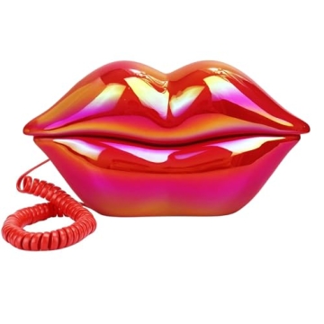 Playful TelPal Novelty Lip Phone for Home Decor