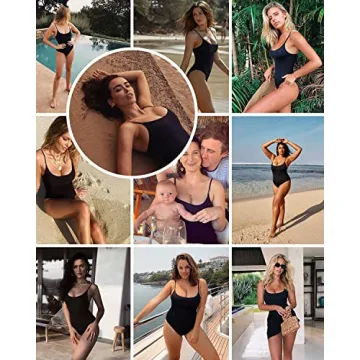 Narecte One Piece Bathing Suit for Women Tummy Control