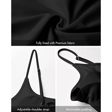 Narecte One Piece Bathing Suit for Women Tummy Control