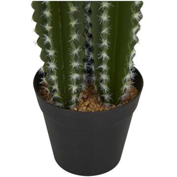 Novogratz Faux Foliage Cactus for Elegant Decor