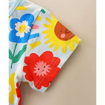 Toddler Summer Dresses 100% Cotton Comfortable and Cute