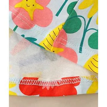 Toddler Summer Dresses 100% Cotton Comfortable and Cute