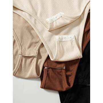 Comfortable MakeMeChic Women's Bodysuits for Every Occasion