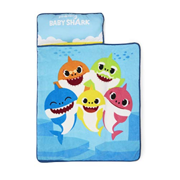 Baby Shark Toddler Nap Mat - Soft and Fun for Kids