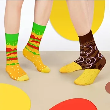 Funny Burger Socks Box - Unique Gift for Food Lovers