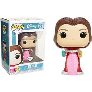 Delightful Pop Disney Beauty & The Beast Birds and Glitter Figurine for Collectors