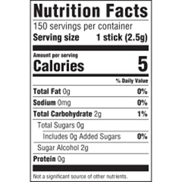EXTRA Polar Ice Sugarfree Gum, 15 Sticks (Pack of 10)