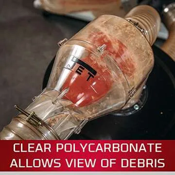 JET Cyclone Dust Separator with 20-Gallon Bin for Efficient Filtration