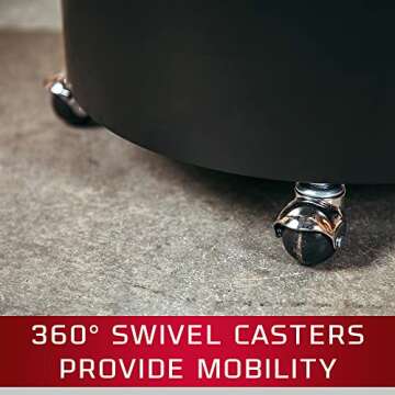 JET Cyclone Dust Separator with 20-Gallon Bin for Efficient Filtration